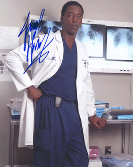 Isaiah Washington autograph