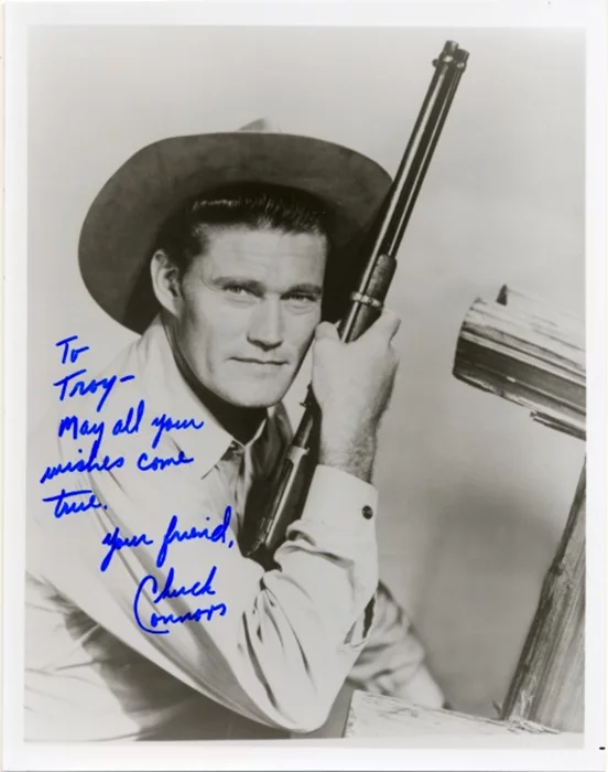 Chuck Connors autograph