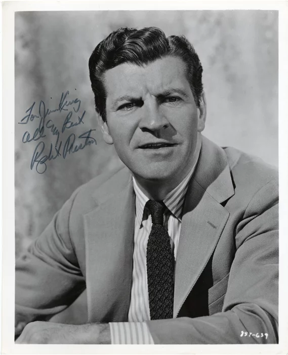 Robert Preston autograph