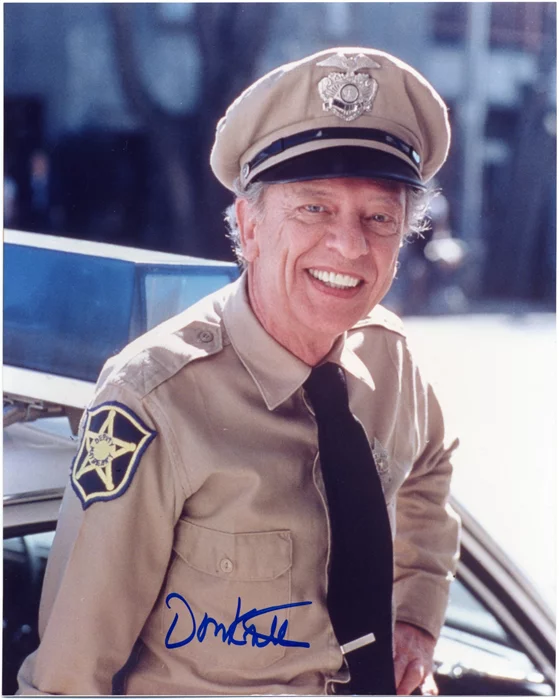 Don Knotts autograph