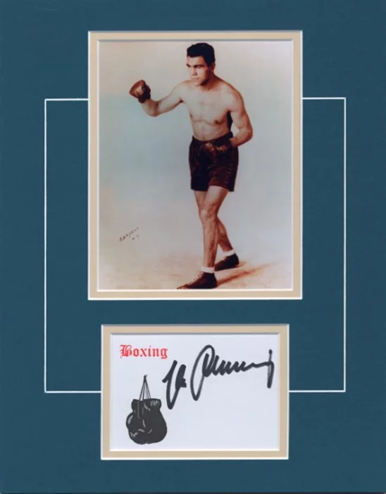 Max Schmeling autograph