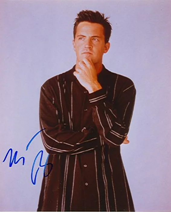 Matthew Perry autograph
