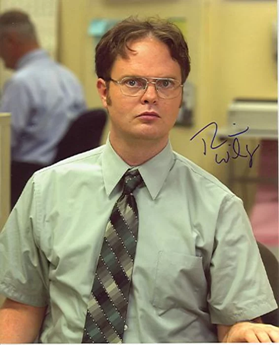 Rainn Wilson autograph
