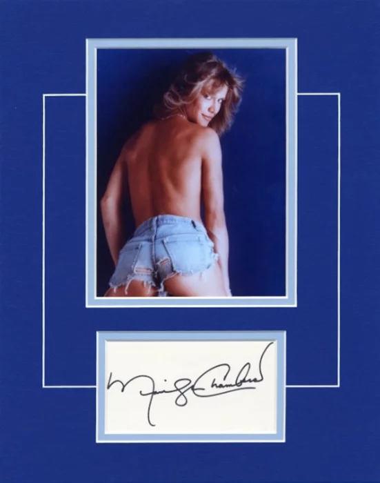 Marilyn Chambers autograph