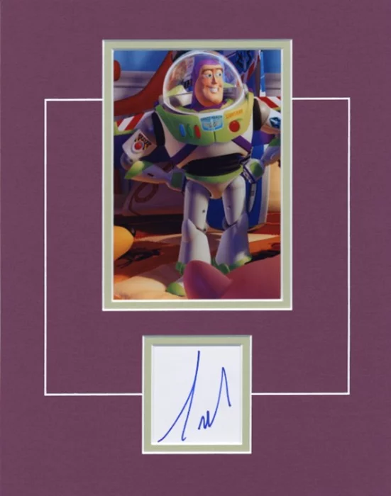 Tim Allen as Buzz Lightyear autograph