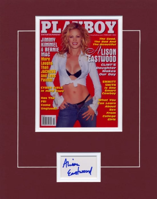 Alison Eastwood autograph