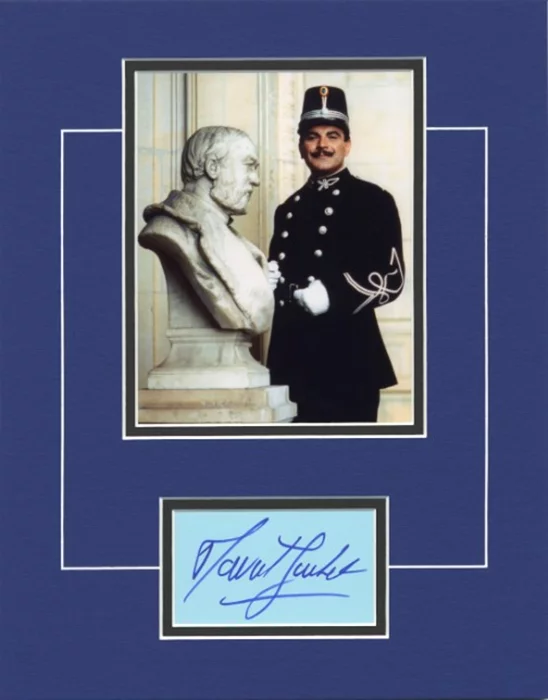 Poirot autograph