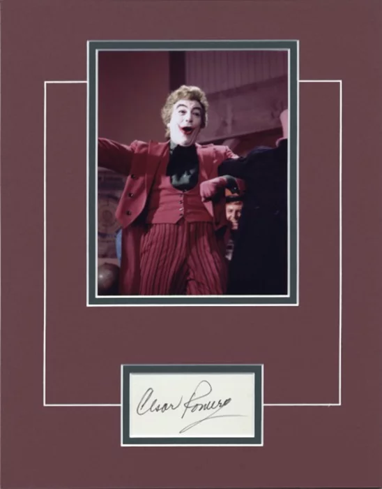Cesar Romero autograph