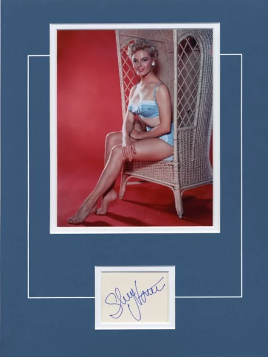Sheree North autograph