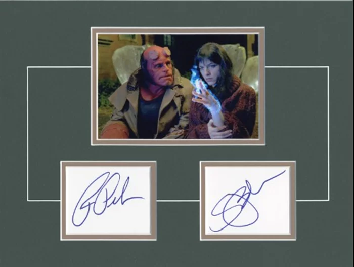 Hellboy autograph
