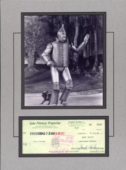 Jack Haley autograph