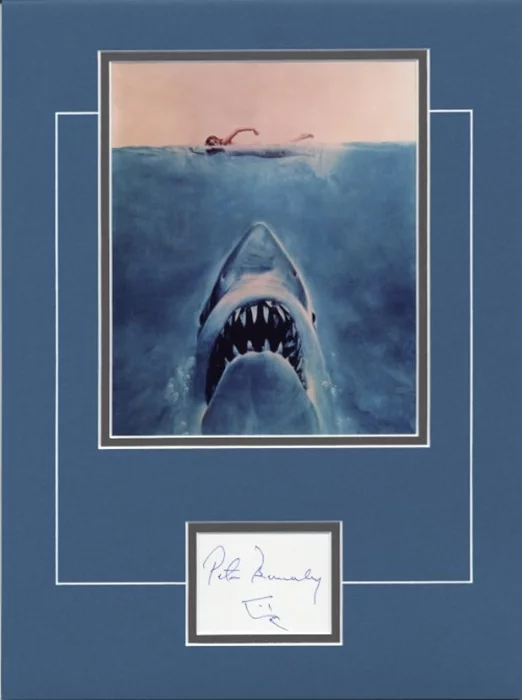 Peter Benchley autograph