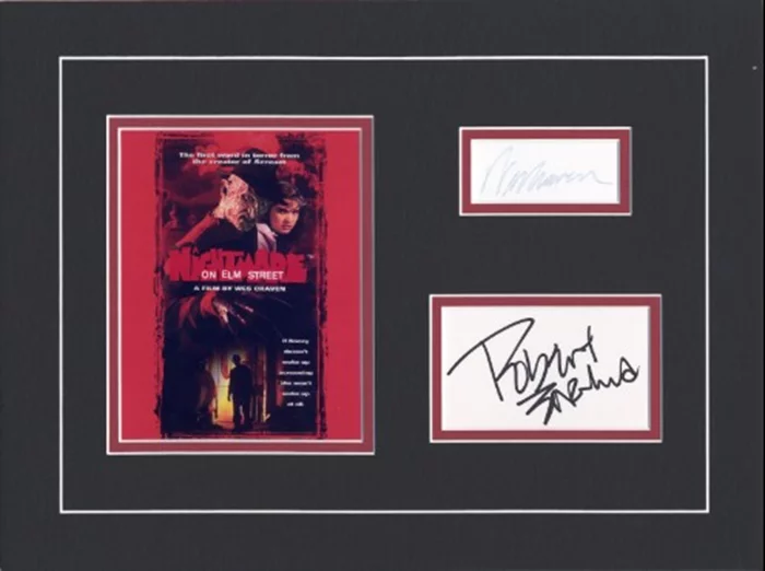 A Nightmare on Elm Street autograph