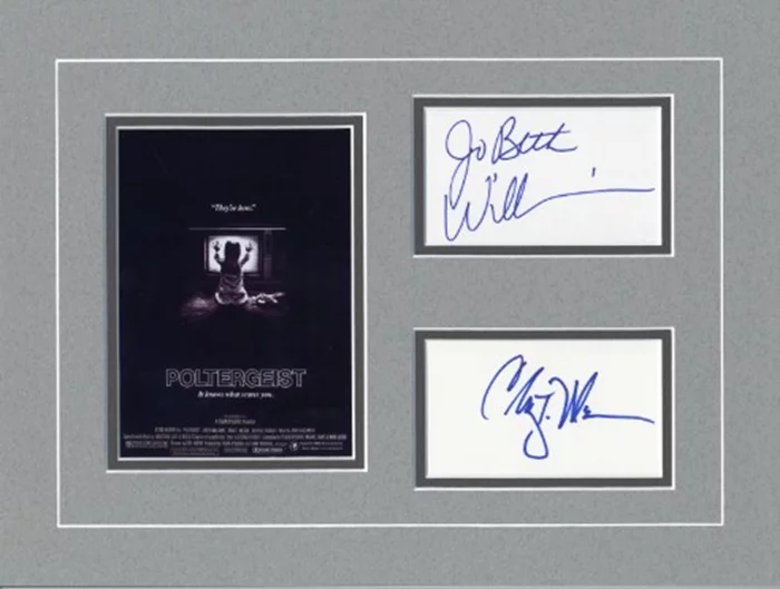 Poltergeist autograph