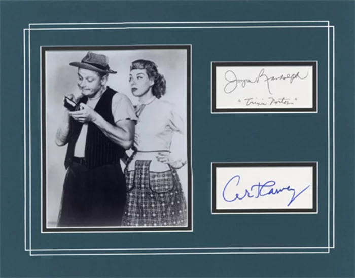 The Honeymooners autograph