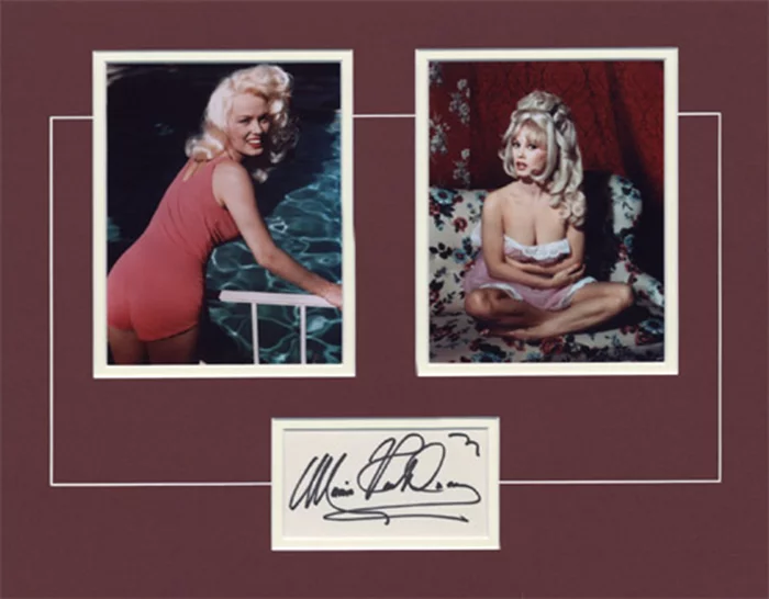 Mamie Van Doren autograph