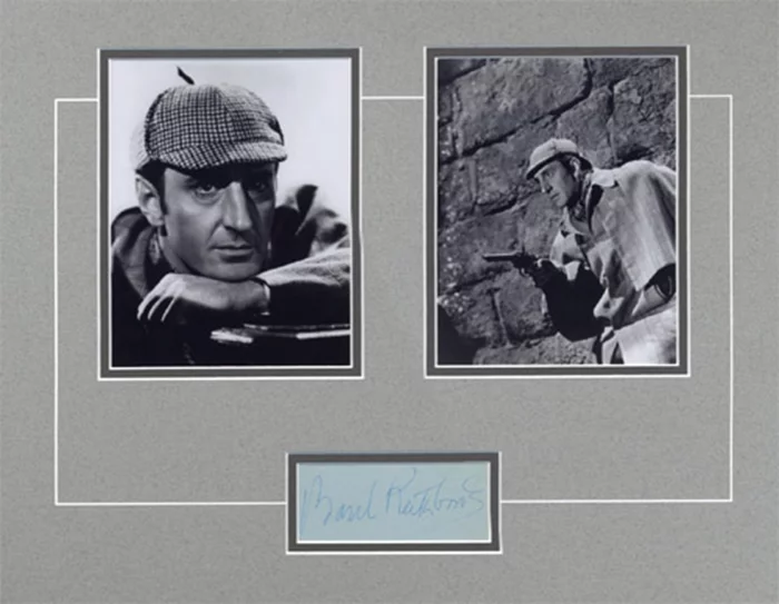 Basil Rathbone autograph