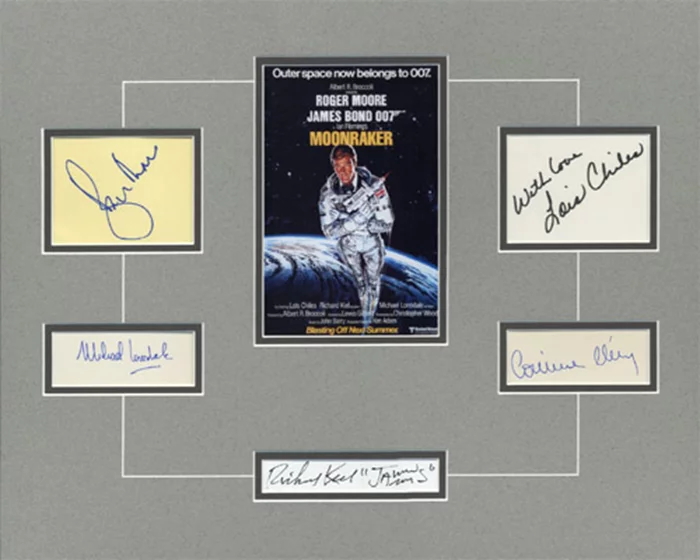 Moonraker autograph