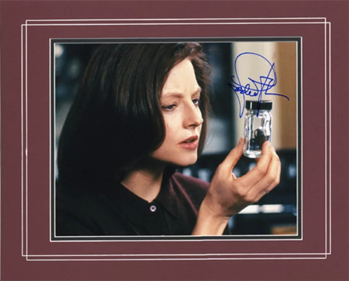 Jodie Foster autograph