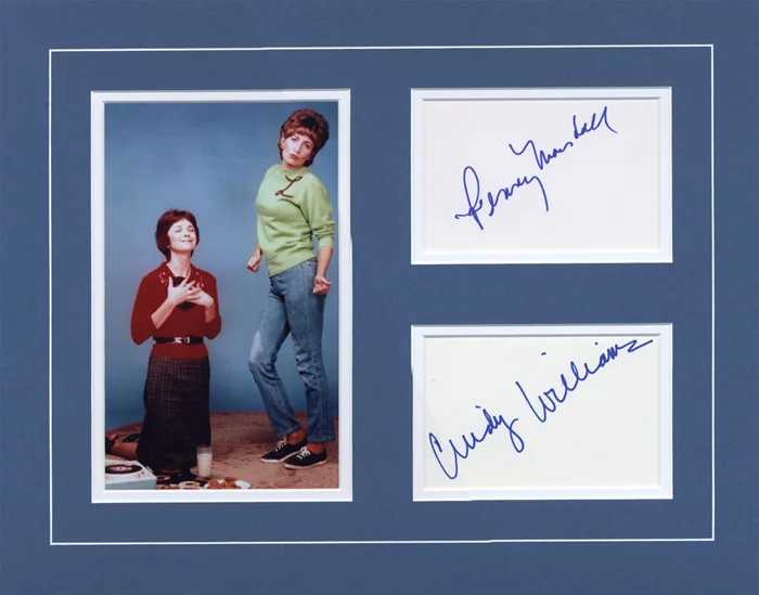 Laverne & Shirley autograph