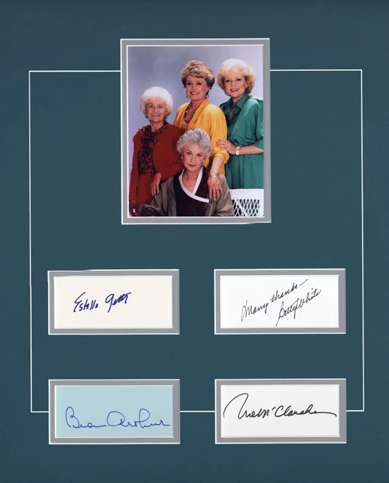 The Golden Girls autograph