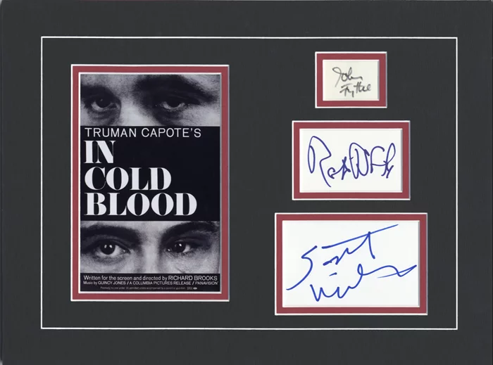 In Cold Blood autograph
