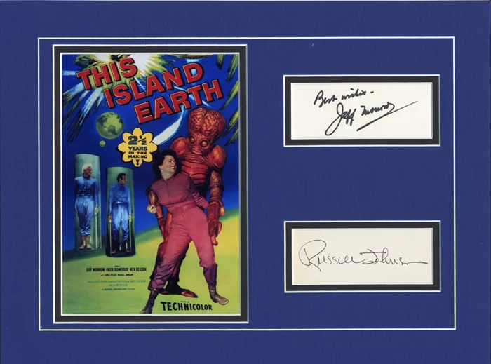 This Island Earth autograph
