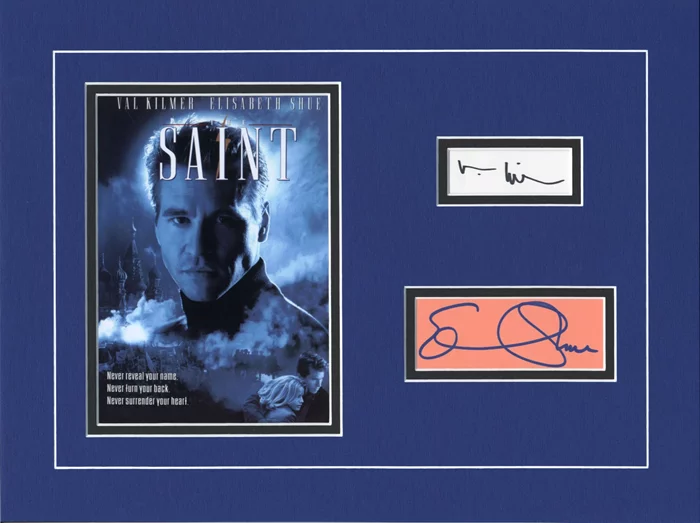 The Saint autograph