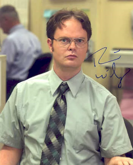 Rainn Wilson autograph