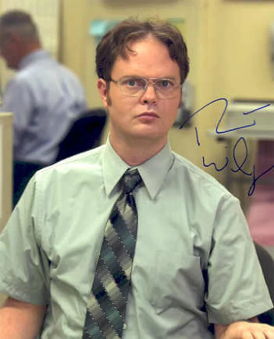 Rainn Wilson autograph