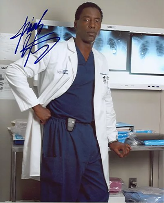 Isaiah Washington autograph