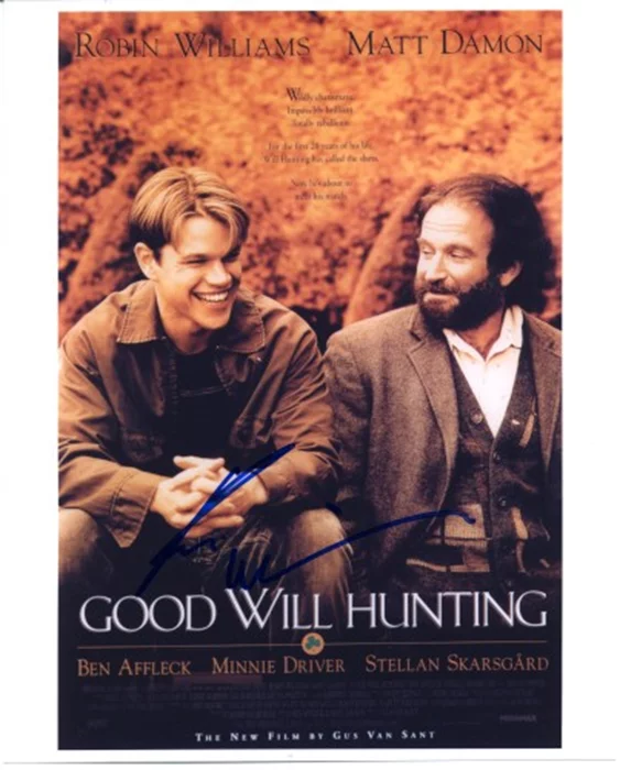 Robin Williams autograph