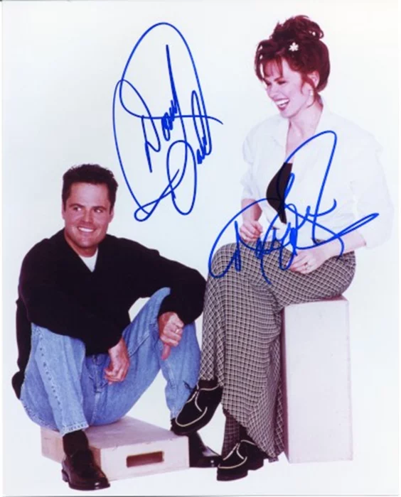 Donny & Marie Osmond autograph