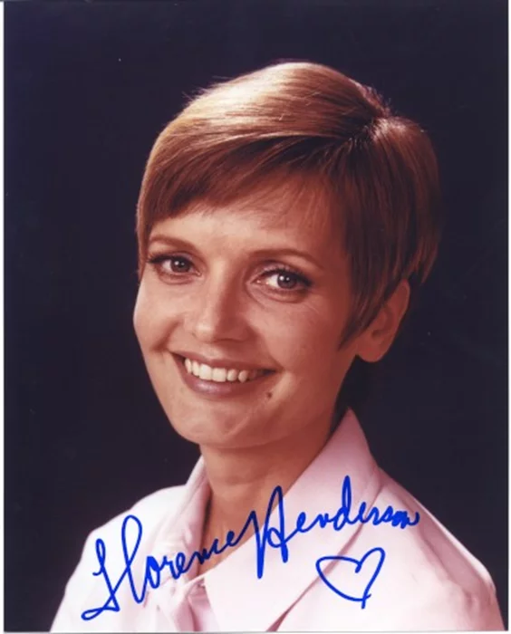 Florence Henderson autograph