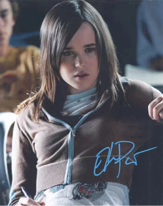 Ellen Page autograph