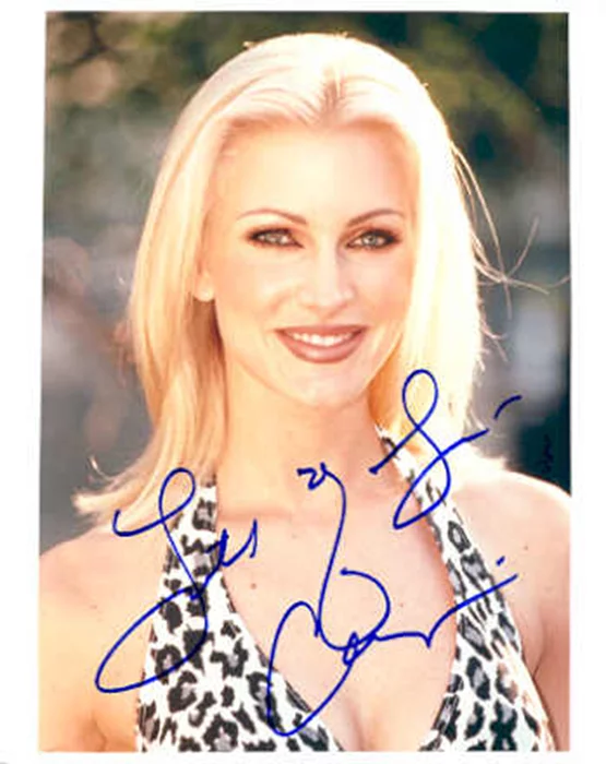 Caprice autograph