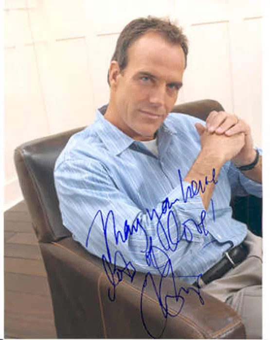 Richard Burgi autograph