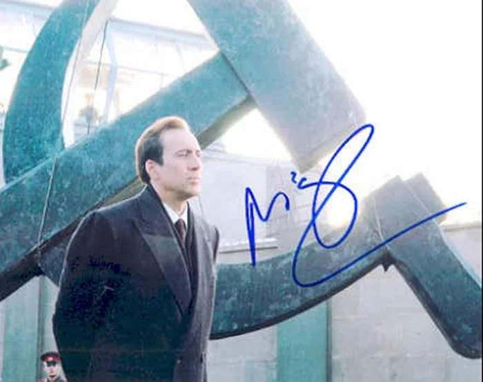Nicolas Cage autograph