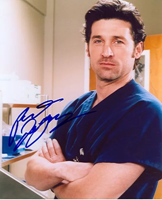 Patrick Dempsey autograph