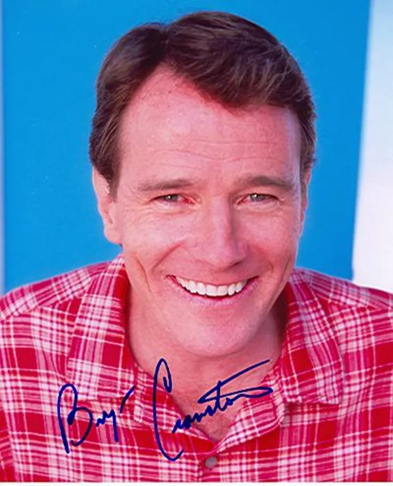 Bryan Cranston autograph