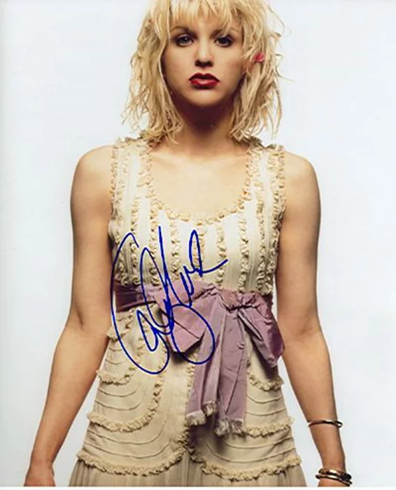 Courtney Love autograph