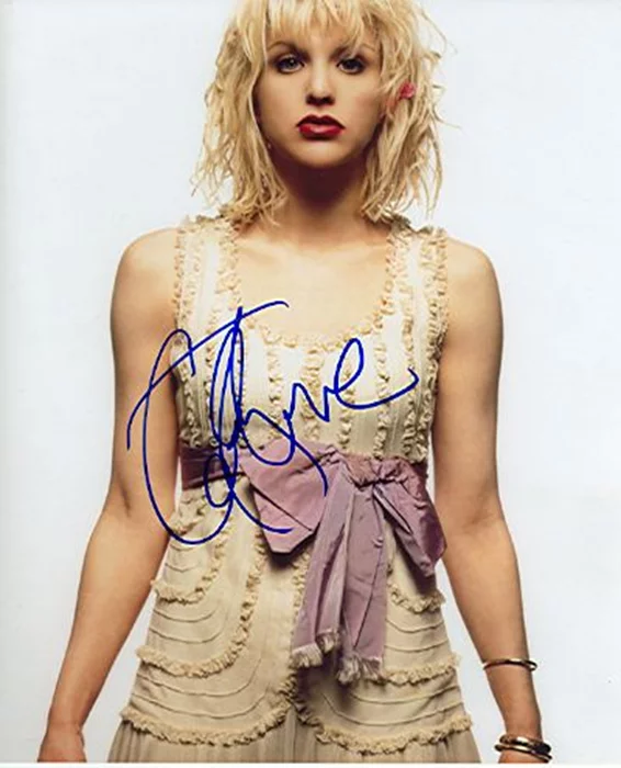 Courtney Love autograph