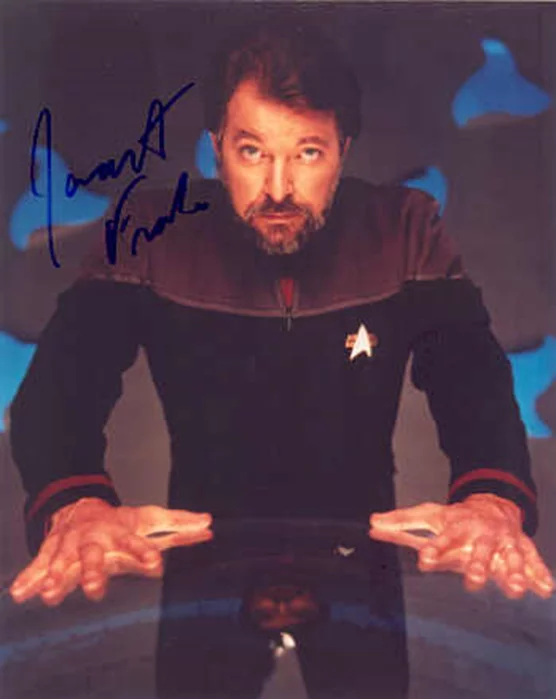Jonathan Frakes autograph