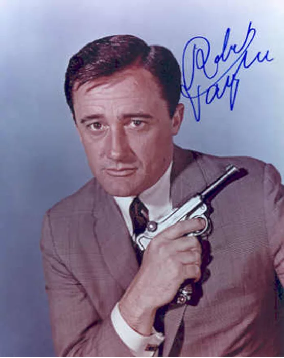 Robert Vaughn autograph