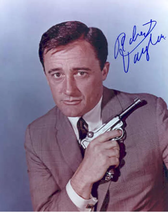 Robert Vaughn autograph