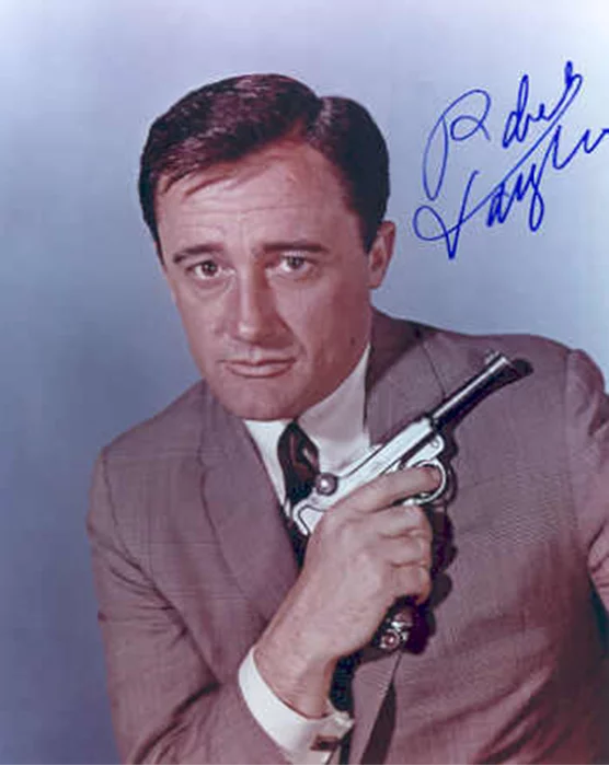 Robert Vaughn autograph