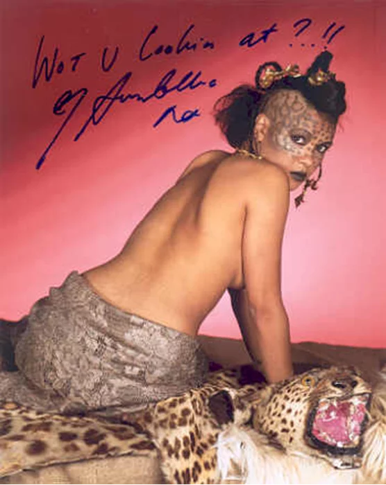 Annabella Lwin autograph