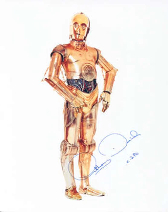Anthony Daniels autograph