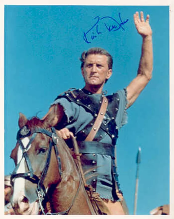 Kirk Douglas autograph
