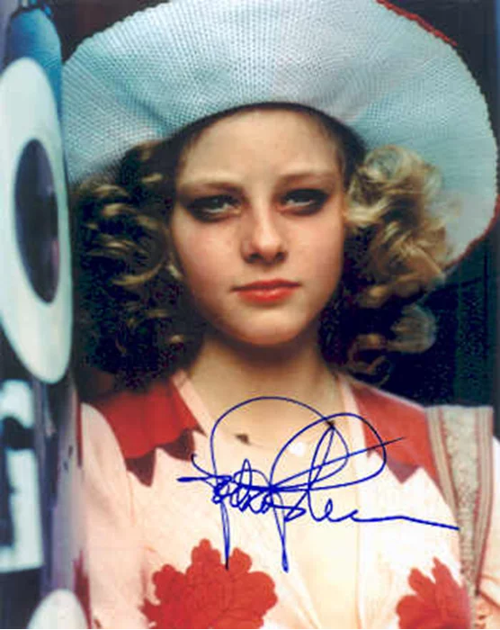 Jodie Foster autograph